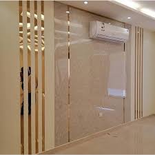 Interior design with PVC panels